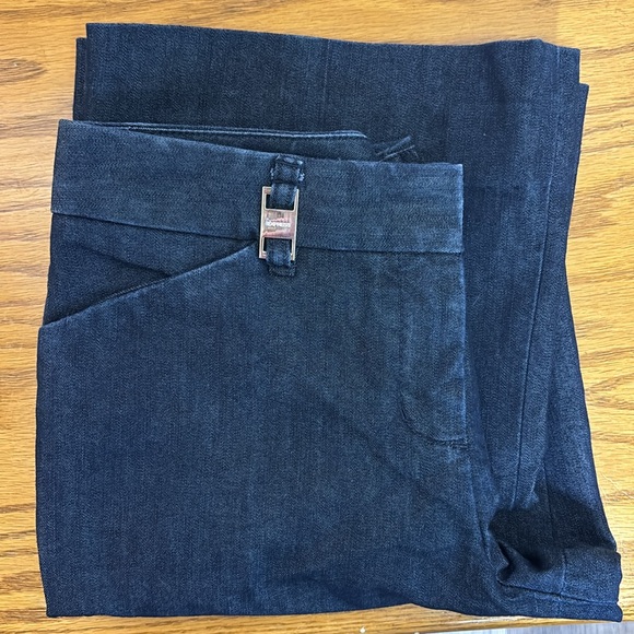 Express | Dark Blue Editor Jeans | Slack Style Pants | Business Fashion Size 00R - Picture 11 of 11